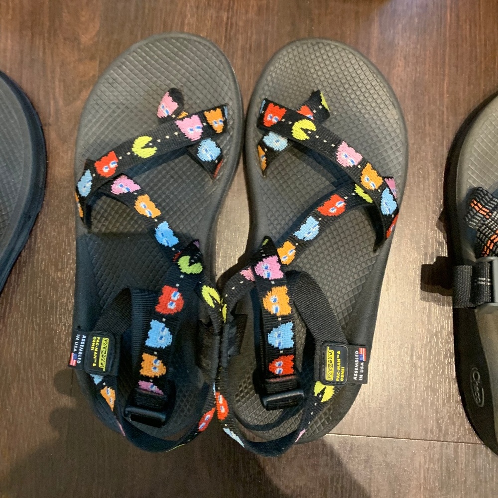 Chaco x PacMan sandal with Vibram outsole